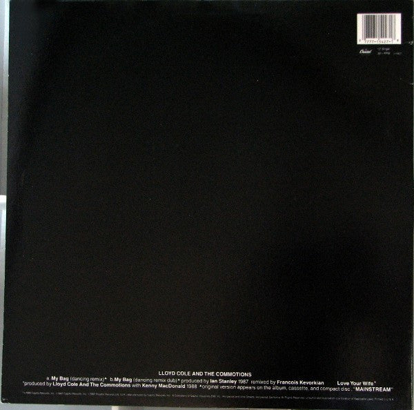 Lloyd Cole And The Commotions* : My Bag (12", Maxi)