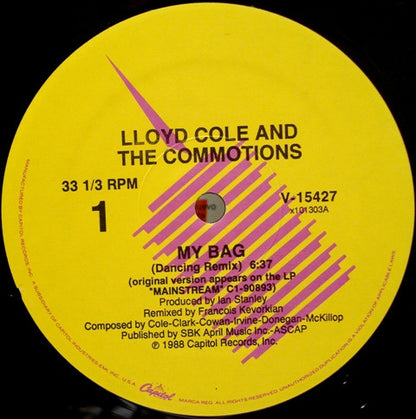 Lloyd Cole And The Commotions* : My Bag (12", Maxi)
