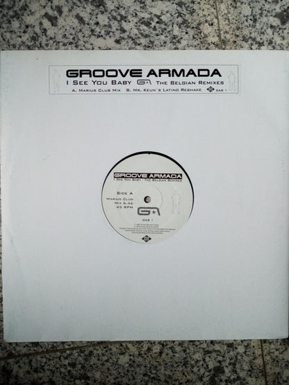 Groove Armada : I See You Baby - The Belgian Remixes (12")