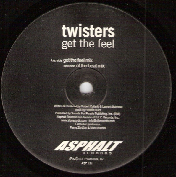 Twisters : Get The Feel (12")