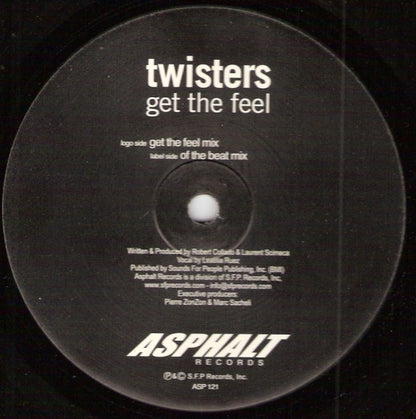 Twisters : Get The Feel (12")