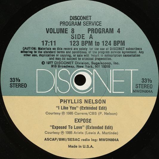 Various : Volume 8 Program 4 (2x12")