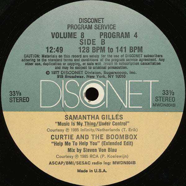 Various : Volume 8 Program 4 (2x12")