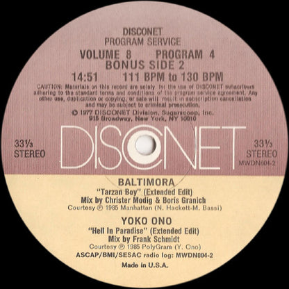 Various : Volume 8 Program 4 (2x12")