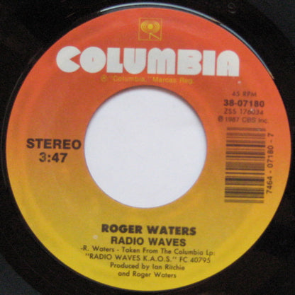Roger Waters : Radio Waves (7", Single, Styrene, Car)