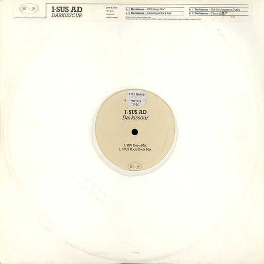I-Sus AD : Darkissour (12", Promo)