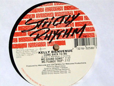 Kelly Bienvenue : Come Back To Me (12")