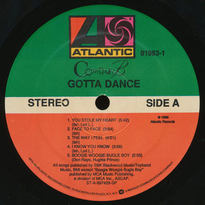 Company B : Gotta Dance (LP, Album)