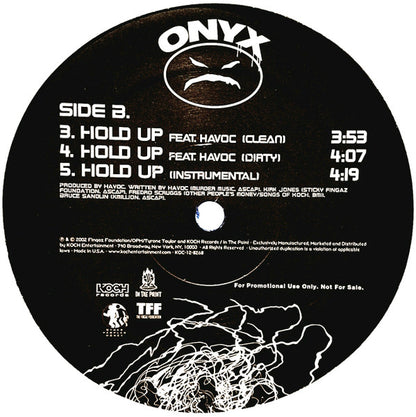 Onyx : Slam Harder (12", Promo)