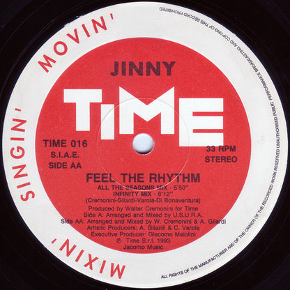 Jinny : Feel The Rhythm (12")