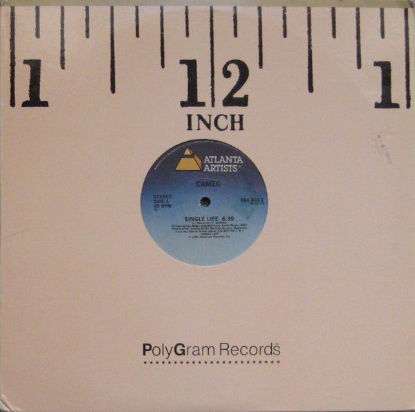Cameo : Single Life / I've Got Your Image (12")