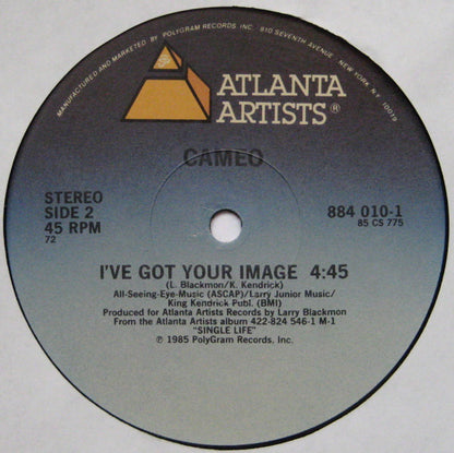 Cameo : Single Life / I've Got Your Image (12")