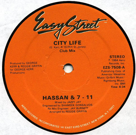 Hassan & 7-11 : City Life (12")