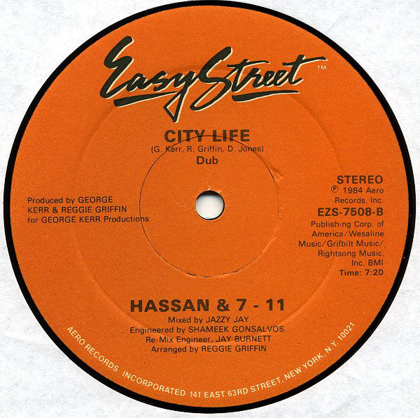 Hassan & 7-11 : City Life (12")