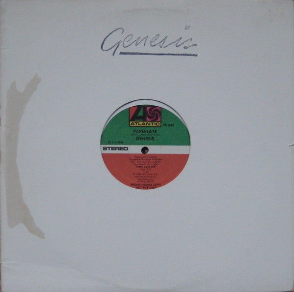 Genesis : Paperlate (12", Single, Promo)