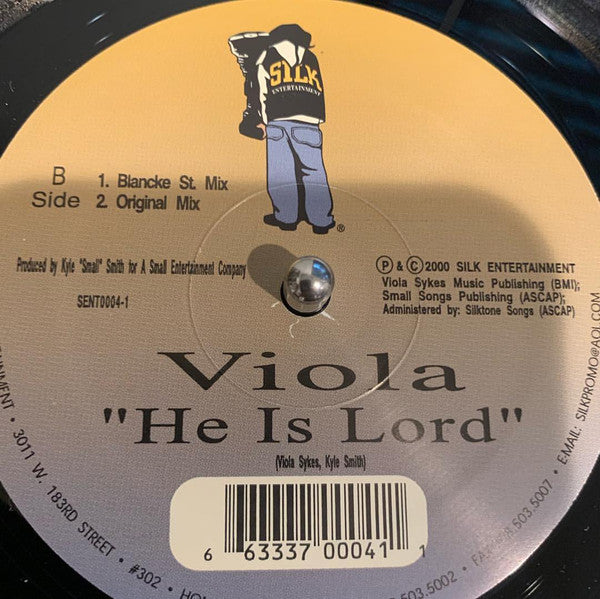 Viola Sykes : He Is Lord (12")