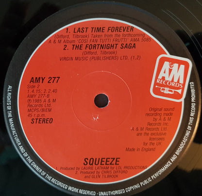 Squeeze (2) : No Place Like Home (12", Single)