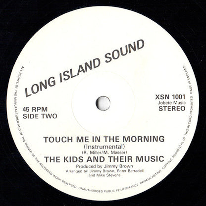 Lydia Steinman : Touch Me In The Morning (12")