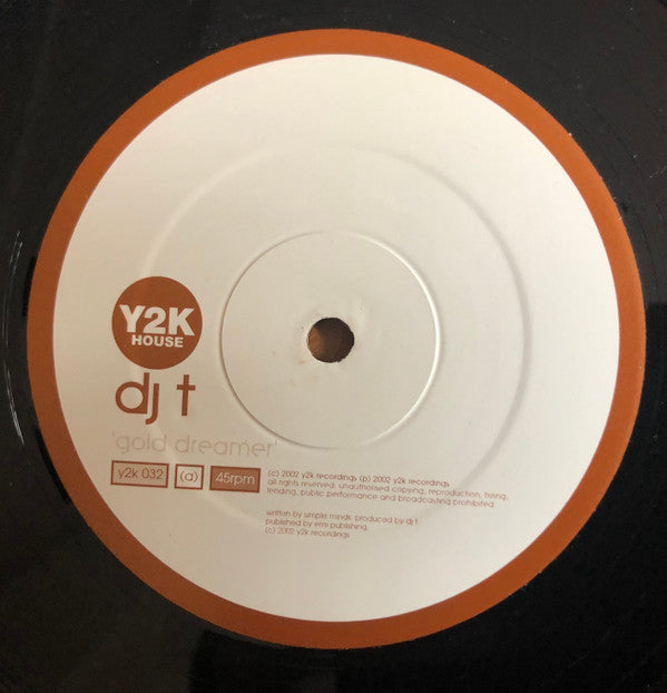 DJ T : Gold Dreamer (12")
