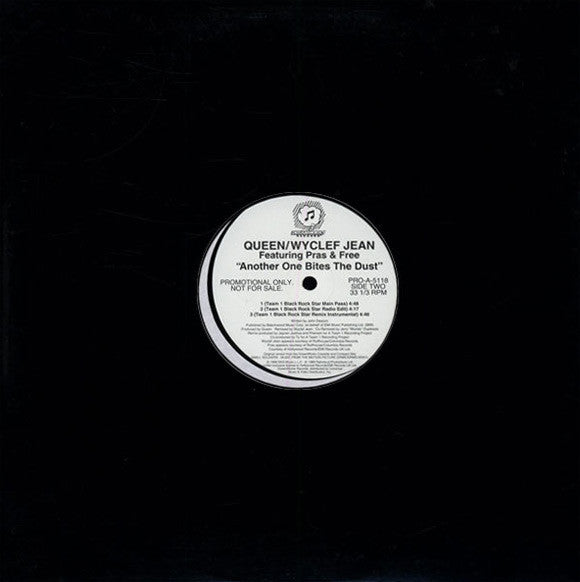 Queen / Wyclef Jean Featuring Pras*, Free (2) & Canibus : Another One Bites The Dust (12", Promo)