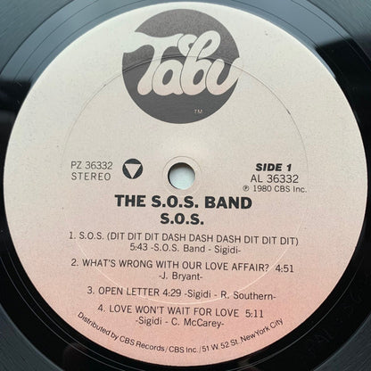 The S.O.S. Band : S.O.S. (LP, Album, RE, Tri)