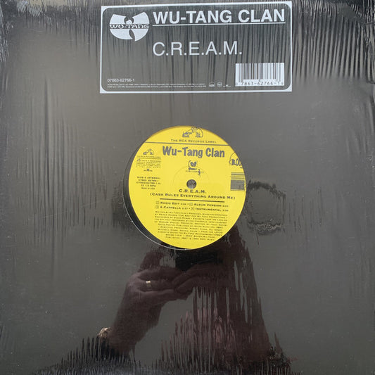 Wu-Tang Clan : C.R.E.A.M. (12", RE, RP)