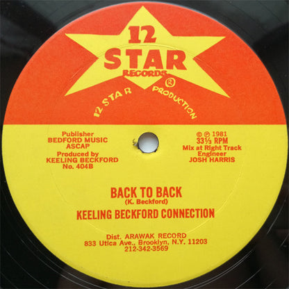 Grand Master Chilly-T & Stevie G (3) / Keeling Beckford Connection : Rock The Message Rap (12", Red)