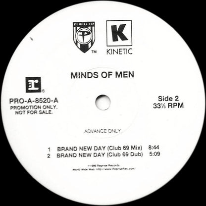 Minds Of Men : Brand New Day (12", Promo)