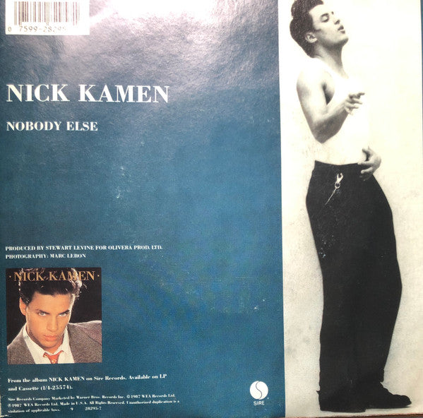 Nick Kamen : Nobody Else (7", Single)