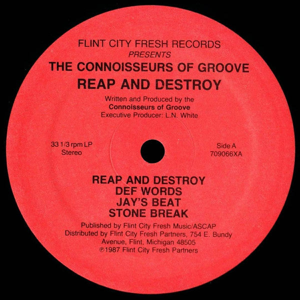 Connoisseurs Of Groove* : Reap And Destroy (LP, Album)