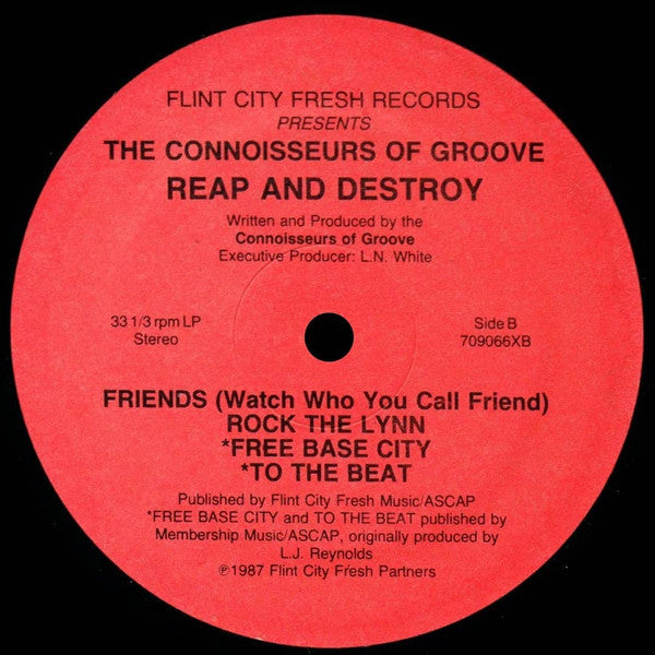 Connoisseurs Of Groove* : Reap And Destroy (LP, Album)