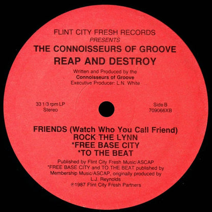 Connoisseurs Of Groove* : Reap And Destroy (LP, Album)