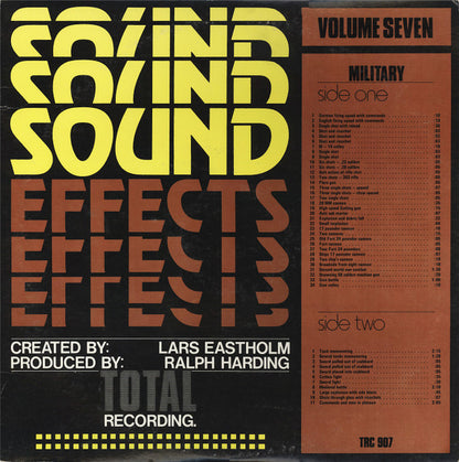 No Artist : Sound Effects Volume 7 – Military (LP, Album)