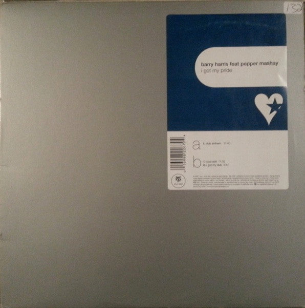 Barry Harris Feat. Pepper Mashay : I Got My Pride (12")