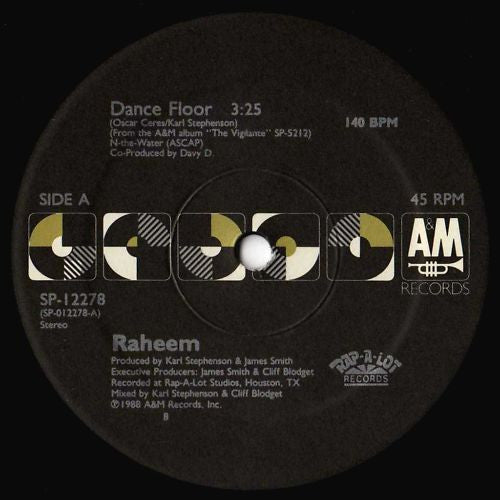 Raheem : Dance Floor (12")