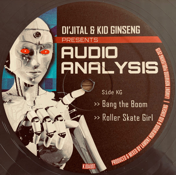 Di'jital* & Kid Ginseng : Audio Analysis / Logic Dub (12", Gre)