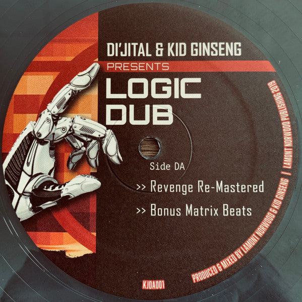 Di'jital* & Kid Ginseng : Audio Analysis / Logic Dub (12", Gre)