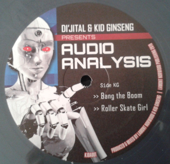 Di'jital* & Kid Ginseng : Audio Analysis / Logic Dub (12", Gre)