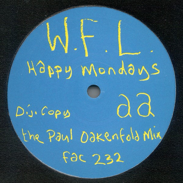 Happy Mondays : W.F.L. (12", Promo)