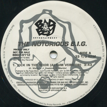The Notorious B.I.G.* : Kick In The Door (12", Promo)