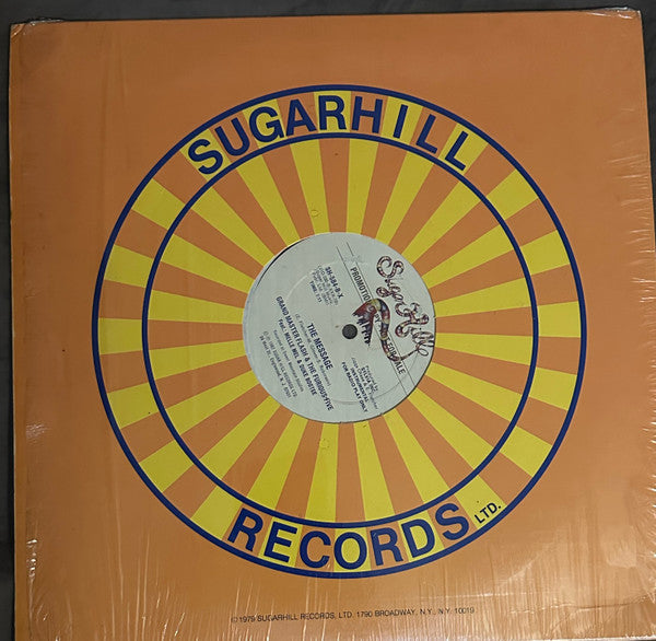 Grand Master Flash & The Furious Five* Feat.: Melle Mel & Duke Bootee : The Message (12", Promo)