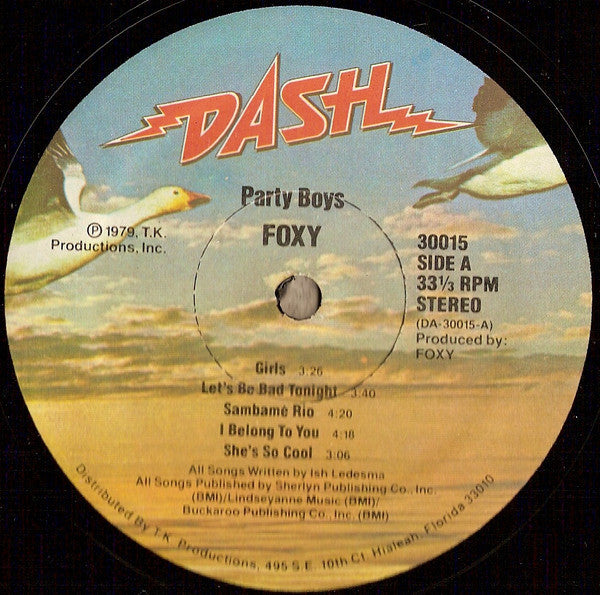 Foxy : Party Boys (LP, Album)