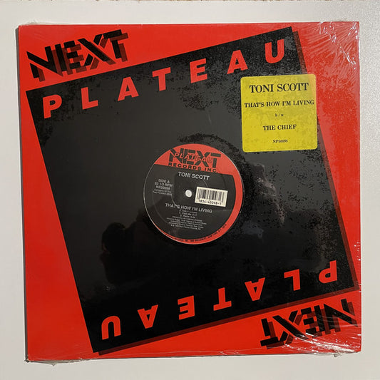 Tony Scott : That's How I'm Living (12")