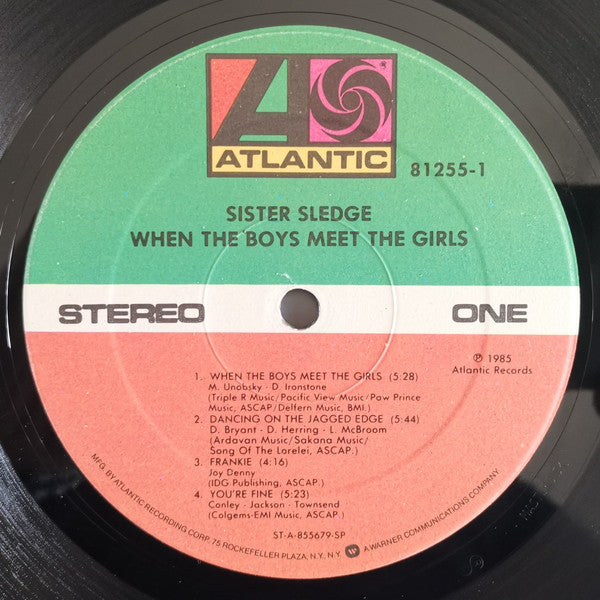 Sister Sledge : When The Boys Meet The Girls (LP, Album)