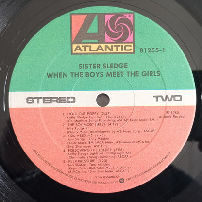 Sister Sledge : When The Boys Meet The Girls (LP, Album)