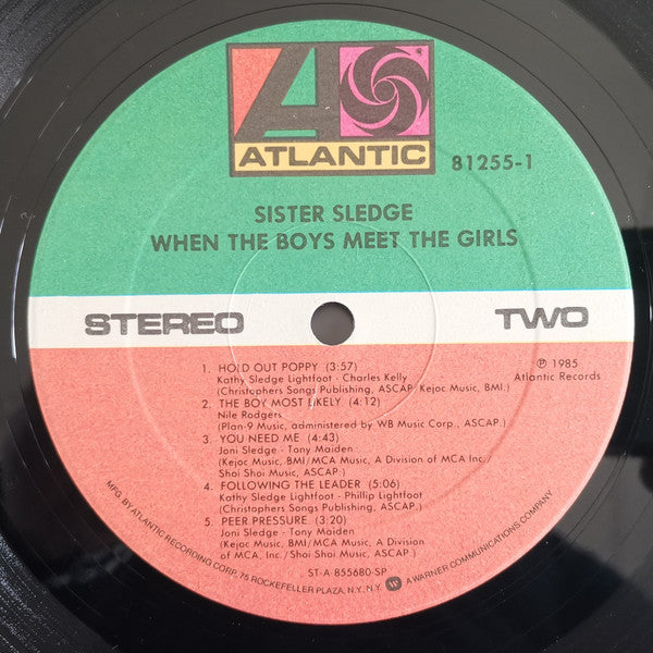 Sister Sledge : When The Boys Meet The Girls (LP, Album)