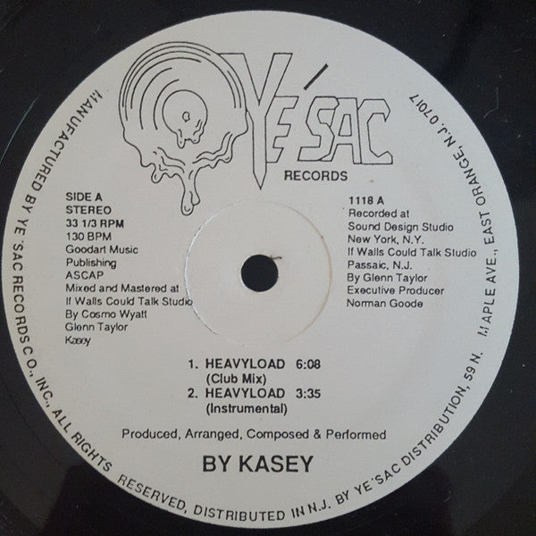 Kasey : Heavyload (12", Single)