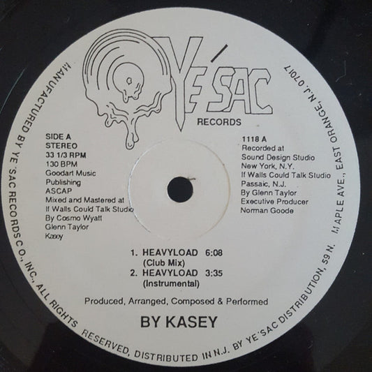 Kasey : Heavyload (12", Single)