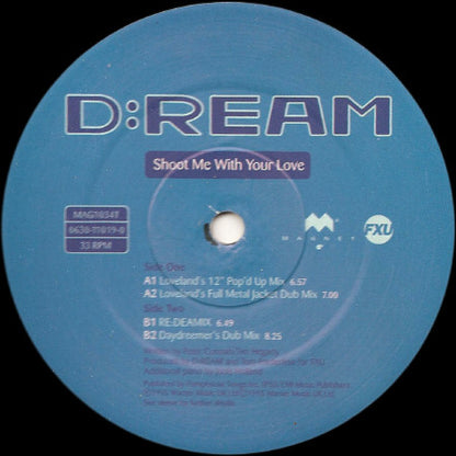 D:Ream : Shoot Me With Your Love (12", Single)