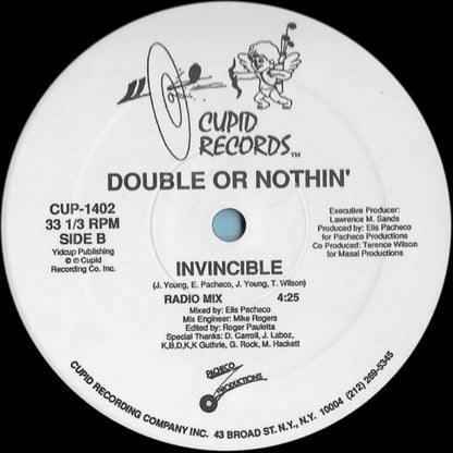 Double Or Nothin' : Invincible (12")